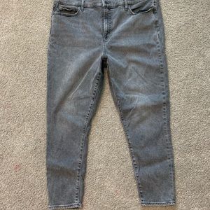 Gap grey skinny jeans